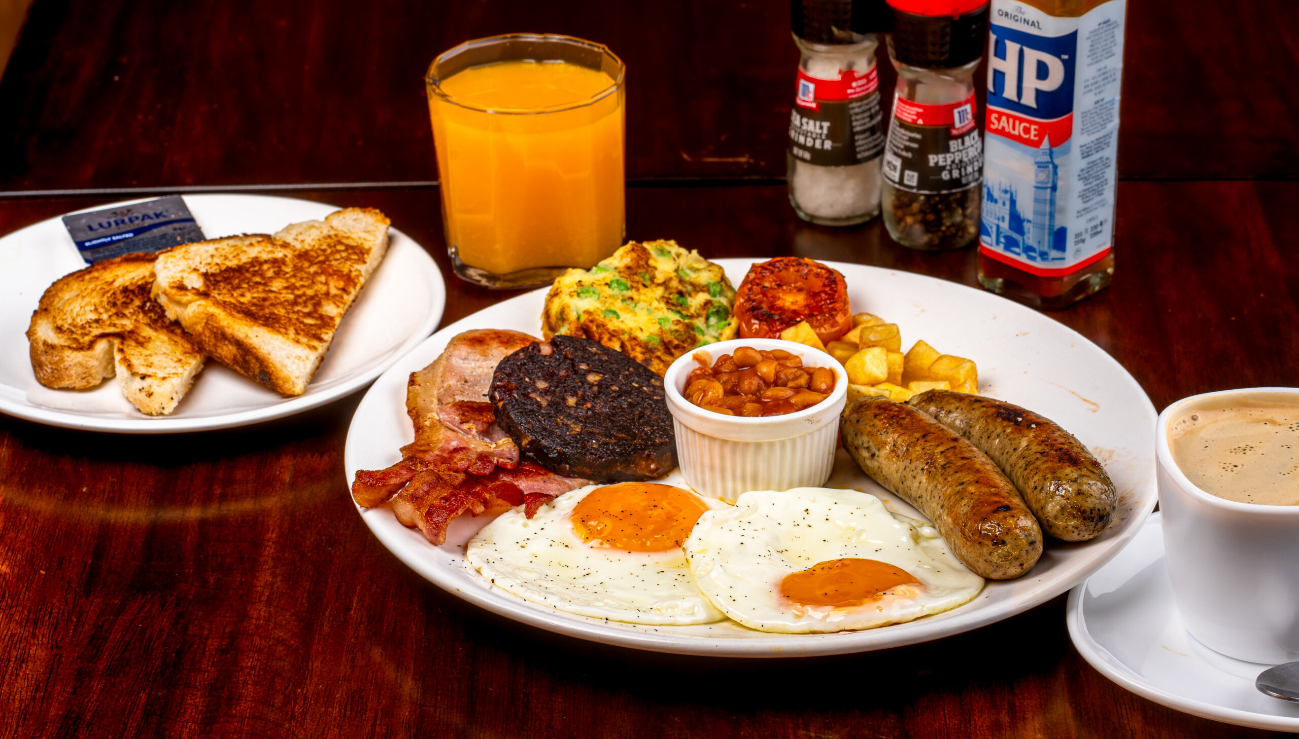 Full English Breakfast at The Shakespeare