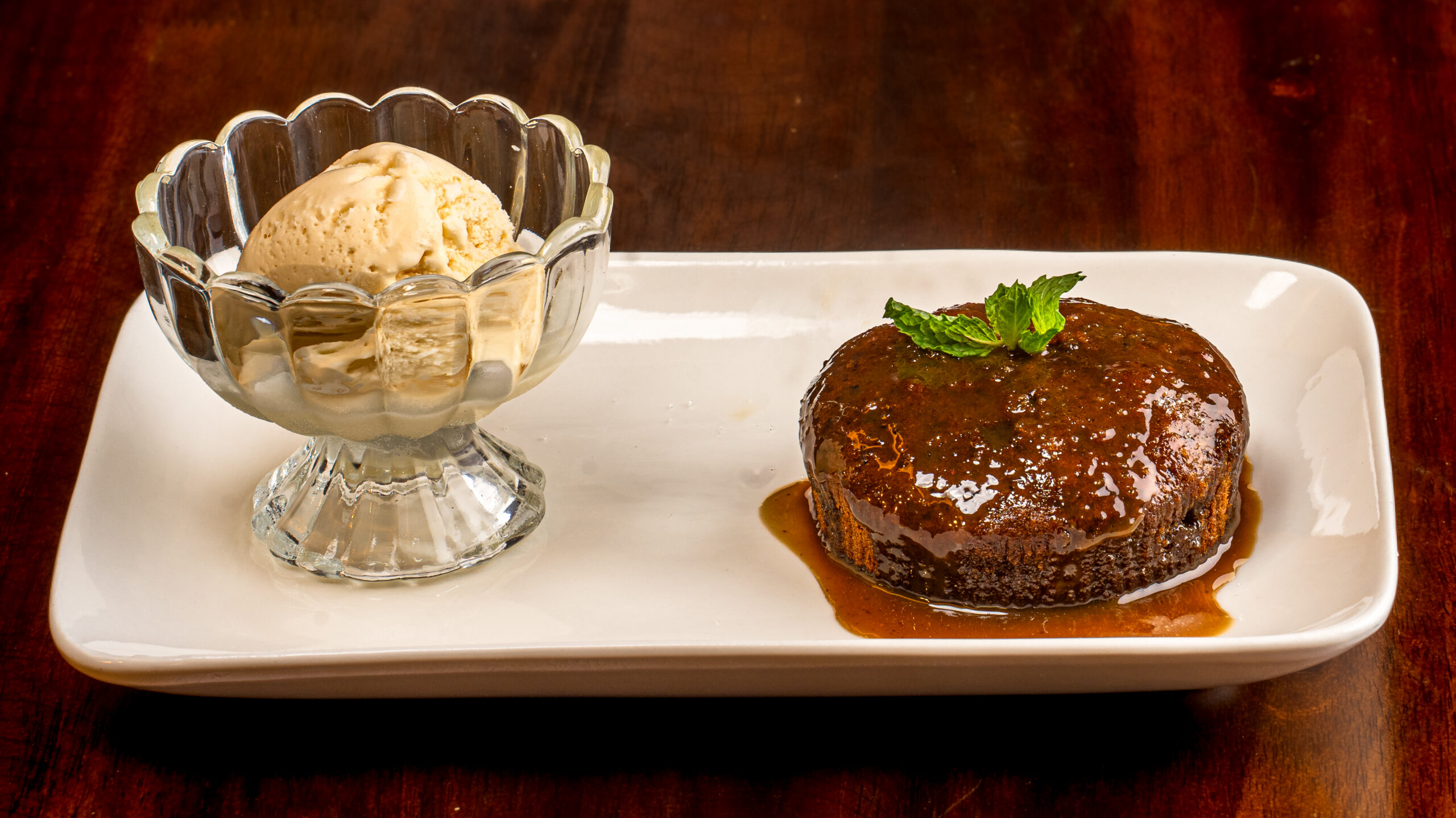 Sticky Toffee Pud at The Shakespeare