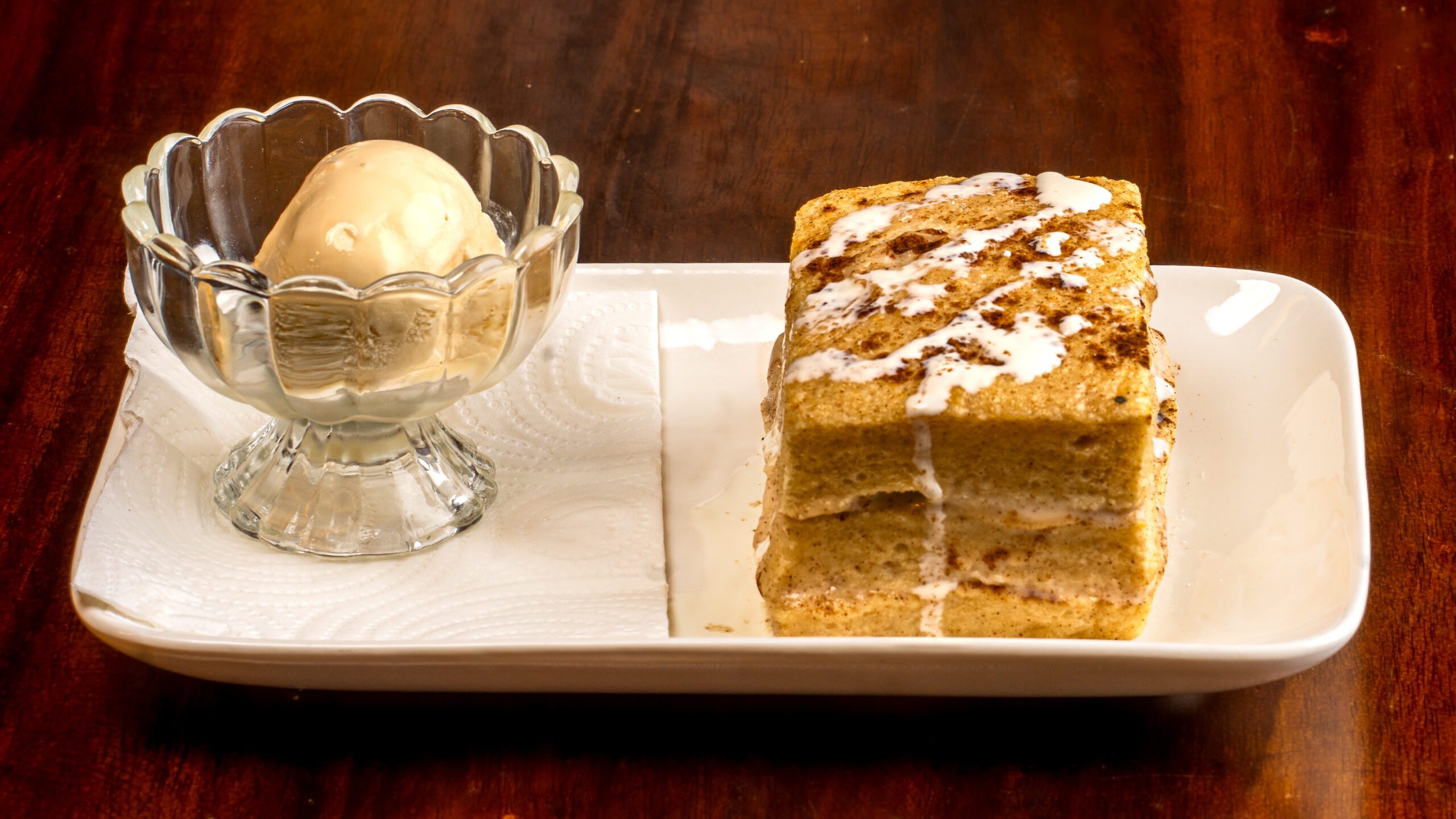 Bread and Butter Pud at The Shakespeare